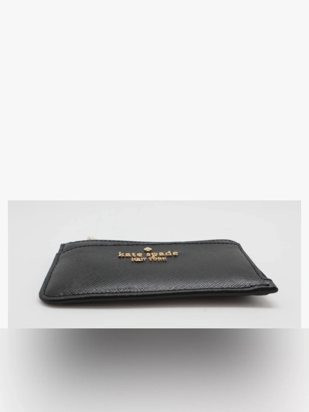 NWT Kate ♠️Spade Madison Top Zip Card Holder Black